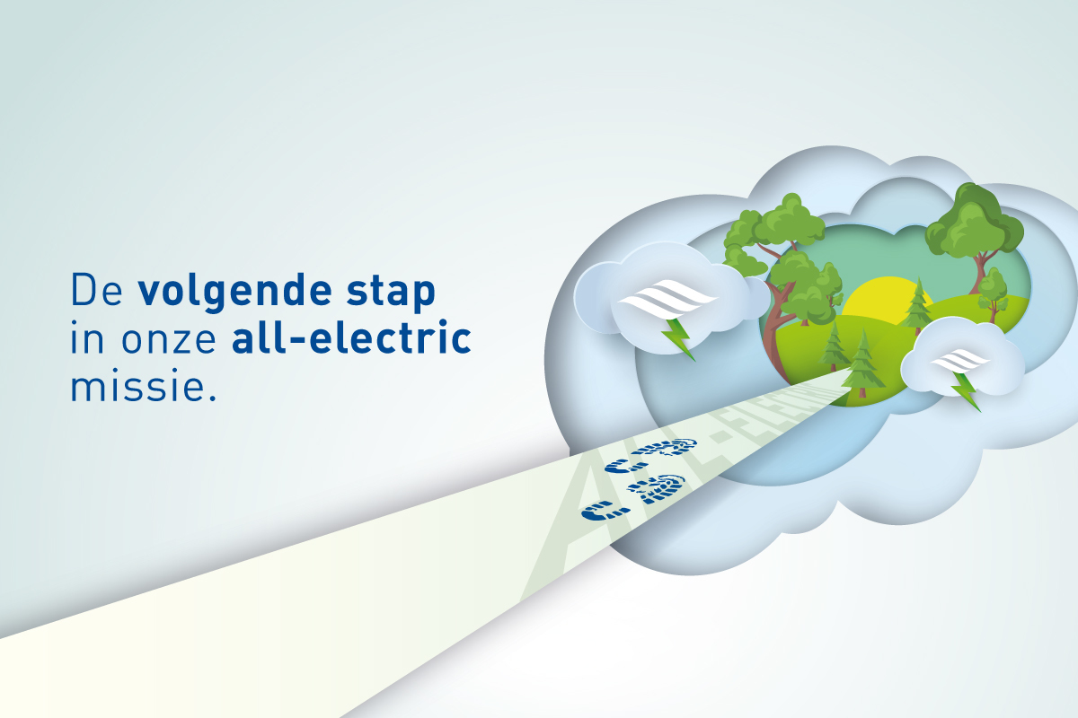 Volgende stap all electric missie