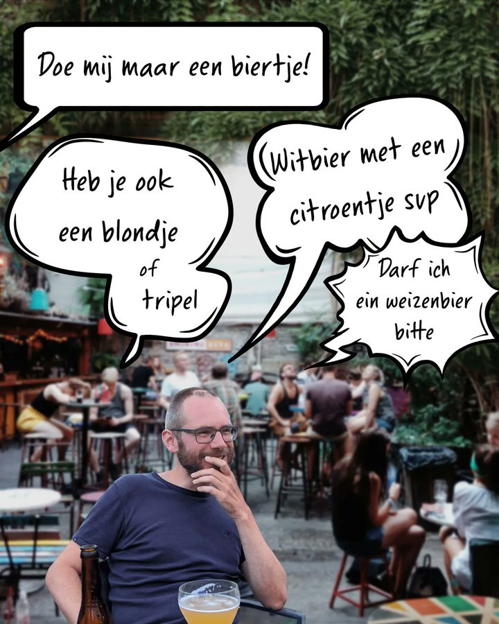 Op het terras