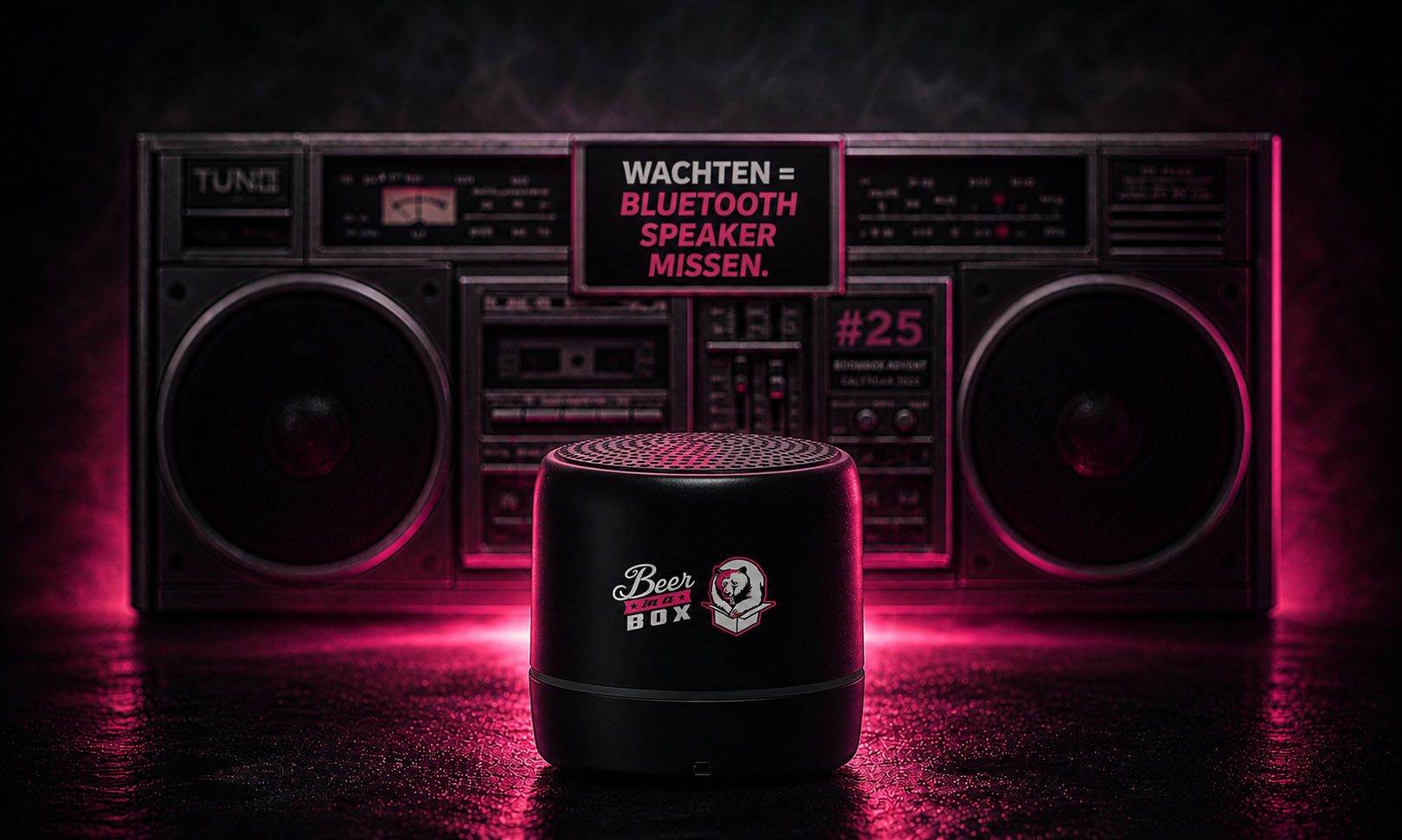 Beer in a Box Bluetooth Speaker
